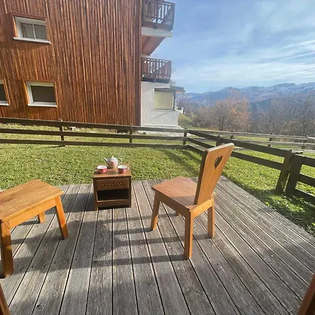 Cosy A Pra-loup 1600, 2 Chambres, Terrasse, Parking - Fr-1-165a-206